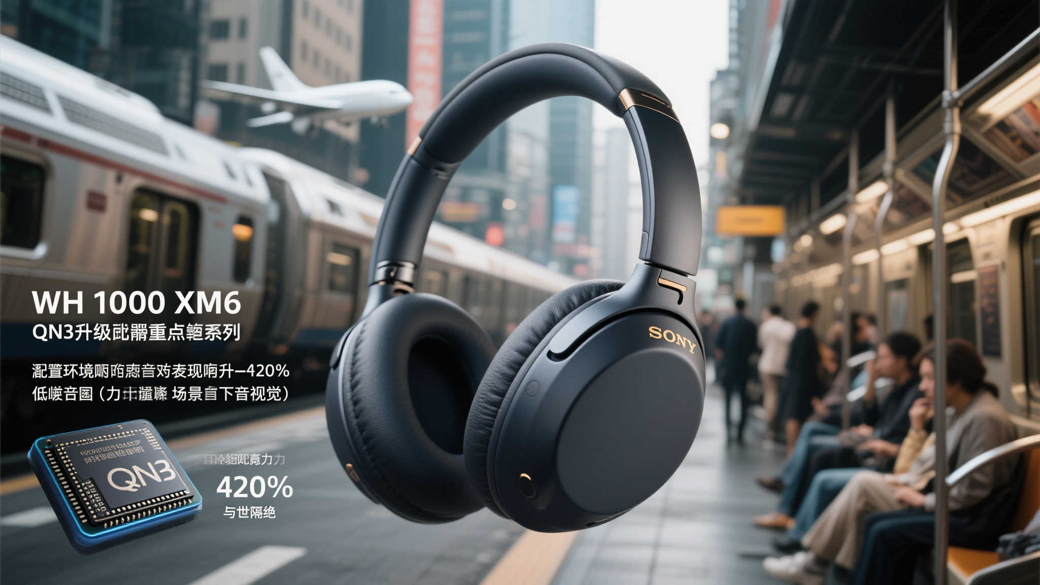 作为WH-1000XM6的核心亮点，QN